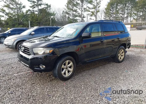 2008 Toyota Highlander z USA, uszkodzony, nr VIN JTEDS41AX82035599